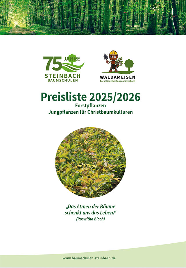 Steinbach Preisliste 25/26